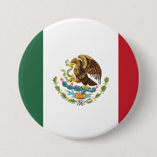 Schaltfläche "Mexico Flag Design"-Button Button