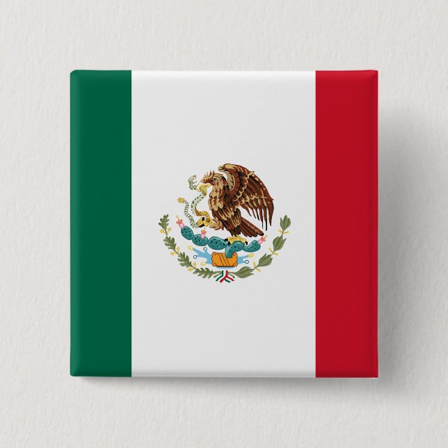 Schaltfläche "Mexiko" Button (Vorderseite)