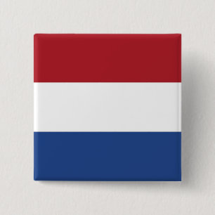 Schaltfläche mit der Flagge der Niederlande Button