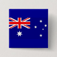 Schaltfläche mit Flagge in Australien