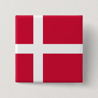 Schaltfläche mit Flagge in Dänemark Button
