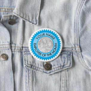 Schaltfläche "Mitarbeiter des Monats" mit benutzer Button
