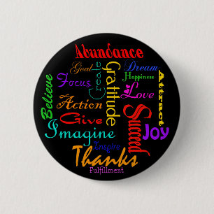 Schaltfläche motivierend Word-Collage Button