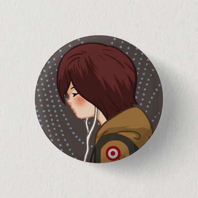 Schaltfläche "Music Lover (Boy)" Button (Vorderseite)
