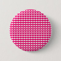 Schaltfläche Muster für Niedliche rosa Herzschläge