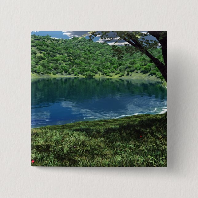 Schaltfläche neben Deep Waters Button (Vorderseite)