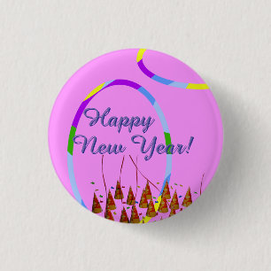 Schaltfläche "Neujahr" Button