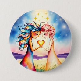 Schaltfläche "niedlich Besties" Button