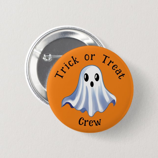 Schaltfläche "niedlich Ghost Trick" oder "Crew bea Button (Vorne & Hinten)