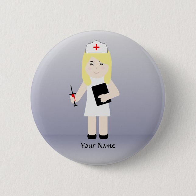 Schaltfläche "niedliche Krankenversicherung 4" Button (Vorderseite)
