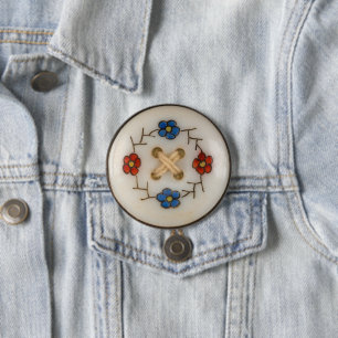 Schaltfläche "niedliches Nähen" Button