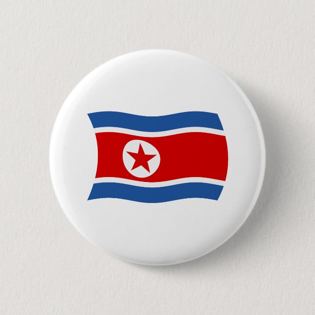 Schaltfläche "Nordkorea" Button (Vorderseite)