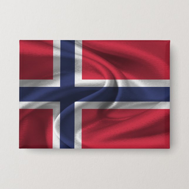 Schaltfläche Norwegen Button (Vorderseite)