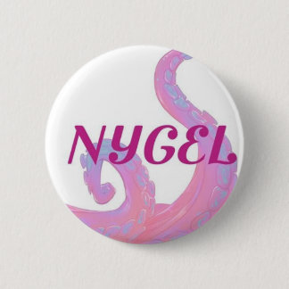 Schaltfläche NYGEL, rosa und weiß Button
