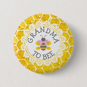 Schaltfläche "Oma to Bee Baby" Button
