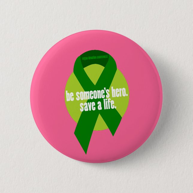 Schaltfläche "Organspende" Button (Vorderseite)