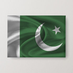 Schaltfläche Pakistan Flag Button