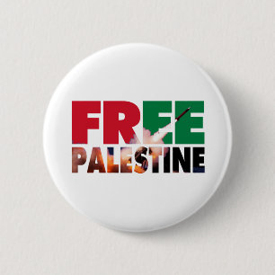 Schaltfläche "Palästina-Pinback" gerettet Button