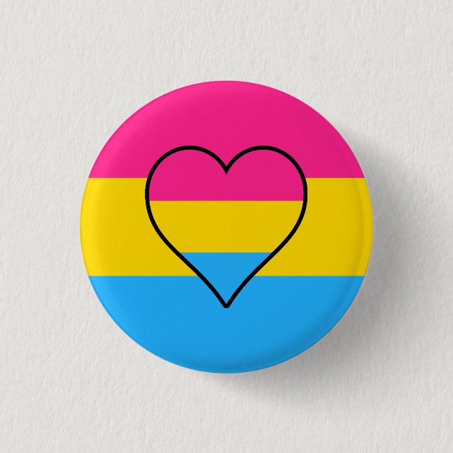 Schaltfläche "Pansexualität" Button (Vorderseite)