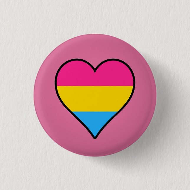 Schaltfläche "Pansexualität" Button (Vorderseite)