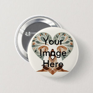 Schaltfläche Pinback für Ihr eigenes Foto personal Button