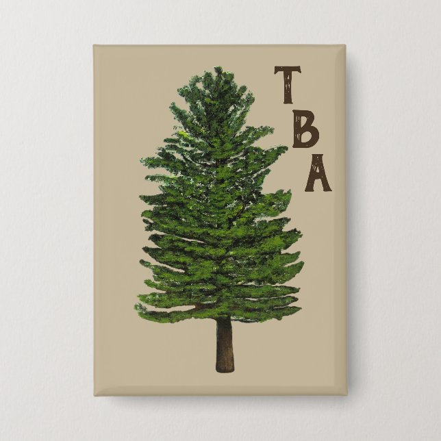 Schaltfläche "Pine Tree" Button (Vorderseite)