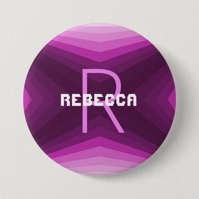 Schaltfläche Pink anpassen - HAMbyWG Button (Vorderseite)