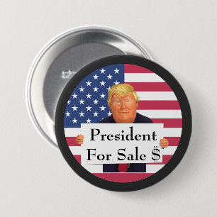 Schaltfläche Präsident für Verkauf Button