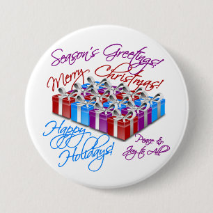 Schaltfläche "Presents" der Saison Button