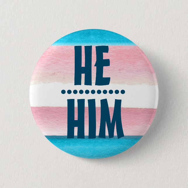 Schaltfläche "PRIDE PRONOUN" (HABM) ABZEICHEN Button (Vorderseite)