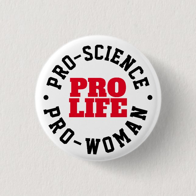 Schaltfläche "Pro-Life Science Women" Button (Vorderseite)