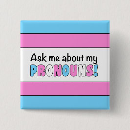 Schaltfläche "Pronouns" (Trans Pride) Button