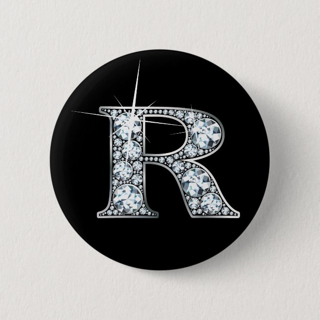 Schaltfläche "R" für die Diamantblende Button (Vorderseite)