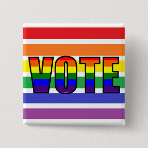 Schaltfläche "Rainbow LGBT" Button