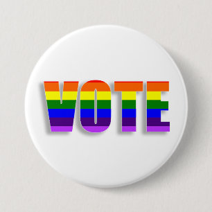 Schaltfläche "Rainbow LGBT" Button
