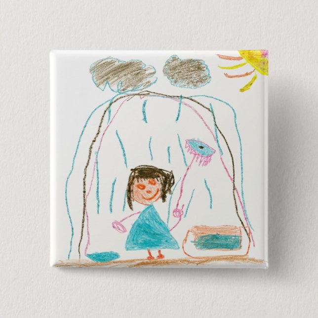 Schaltfläche "Rainy Day" Button (Vorderseite)
