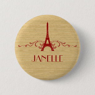 Schaltfläche "Red French Blüh" Button