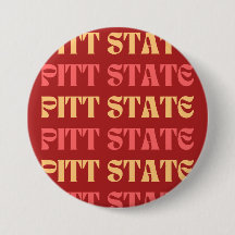 Schaltfläche "Red Pitt Staat Pitt Staat Game Day"