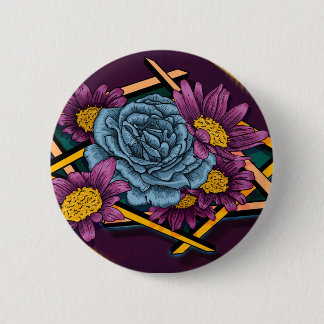 Schaltfläche "Rocking"-Rose Button