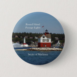 Schaltfläche "Runde Island-Passatlicht" Button