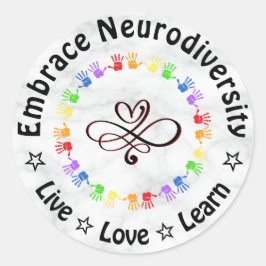 Schaltfläche Runder Aufkleber