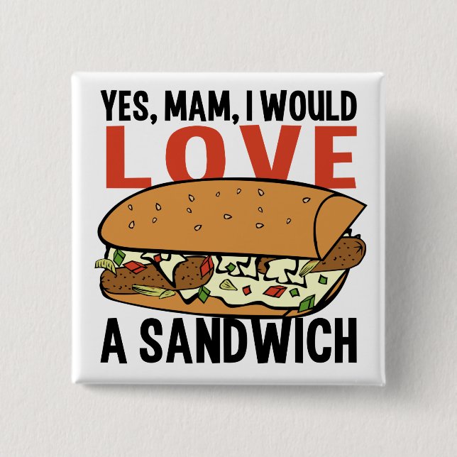 Schaltfläche Sandwich Button (Vorderseite)