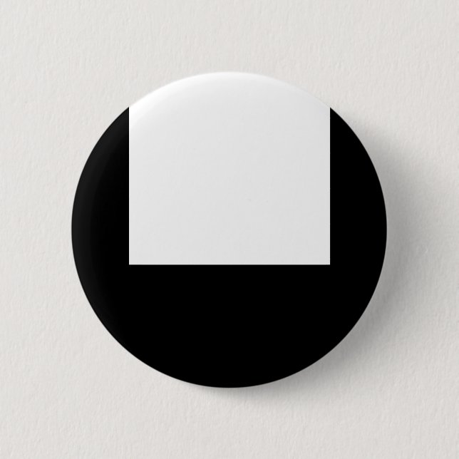 Schaltfläche "Schwarz-weißer Rahmen für minimales  Button (Vorderseite)