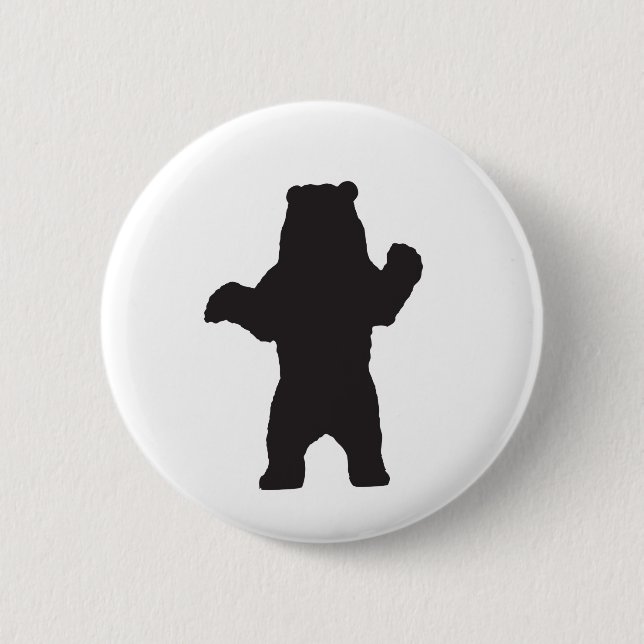 Schaltfläche "Schwarzer Bär" Button (Vorderseite)