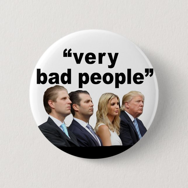 Schaltfläche "Sehr schlechte Leute" Button (Vorderseite)
