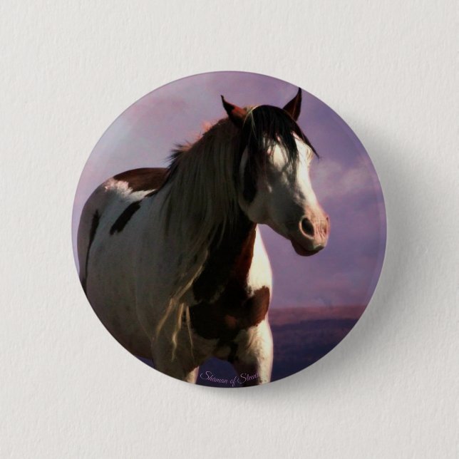 Schaltfläche "Shaman of Steens"  Button (Vorderseite)