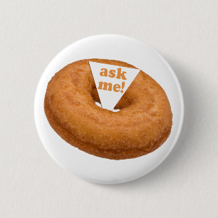 Schaltfläche Spaß für Donut Button