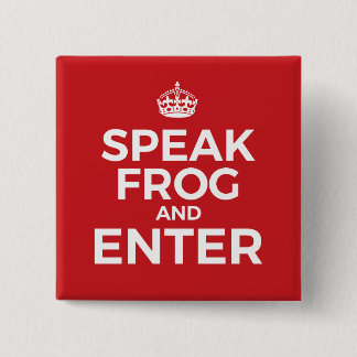 Schaltfläche "Speak Frog & Enter" Button