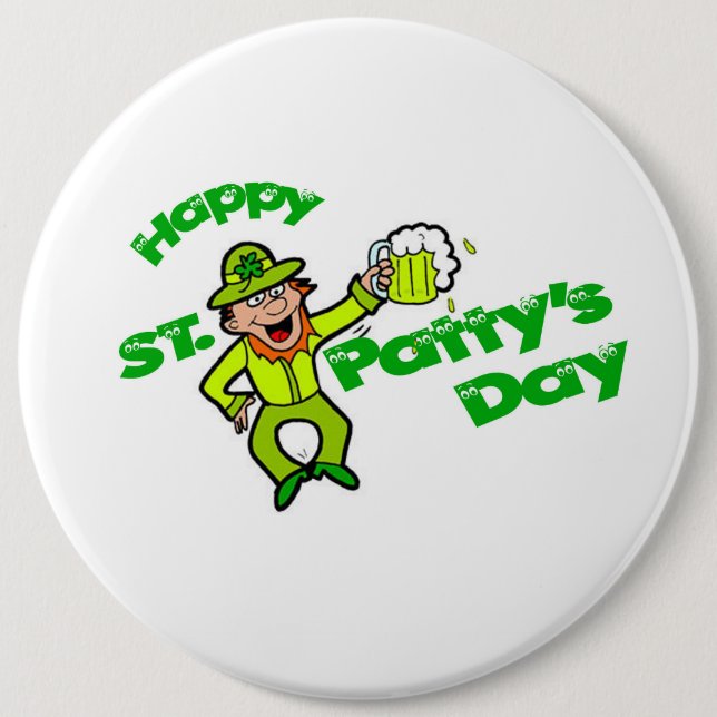 Schaltfläche "St. Patty's Day" Button (Vorderseite)