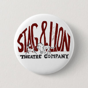 Schaltfläche Stag und Löwentheater Button